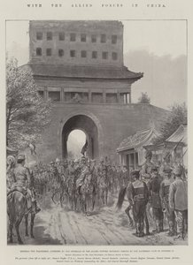 Avec les forces alliées en Chine - Johann Nepomuk Schonberg